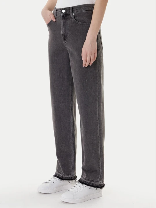 Zdjęcie produktu Tommy Jeans Jeansy Layla DW0DW22449 Szary Straight Fit