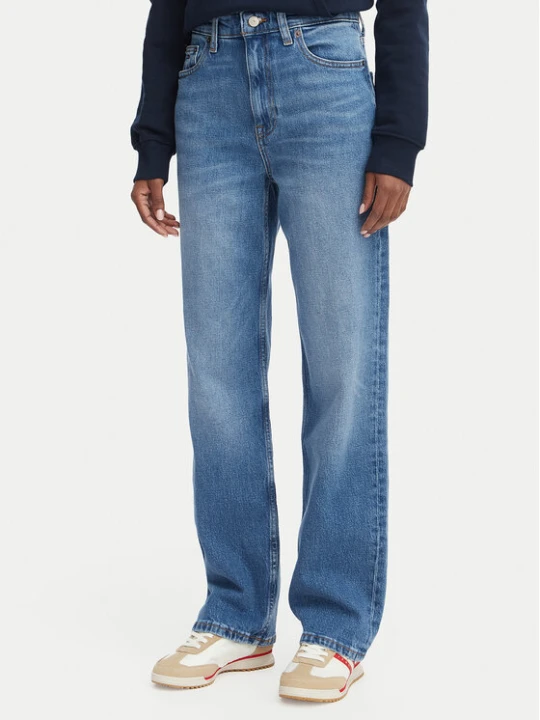 Zdjęcie produktu Tommy Jeans Jeansy Layla DW0DW23158 Niebieski Straight Fit