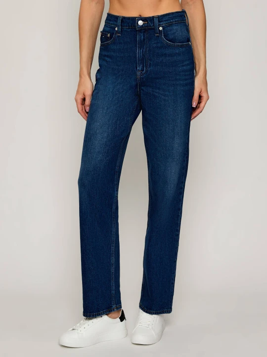 Zdjęcie produktu Tommy Jeans Jeansy LAYLA | Straight fit | high waist niebieski