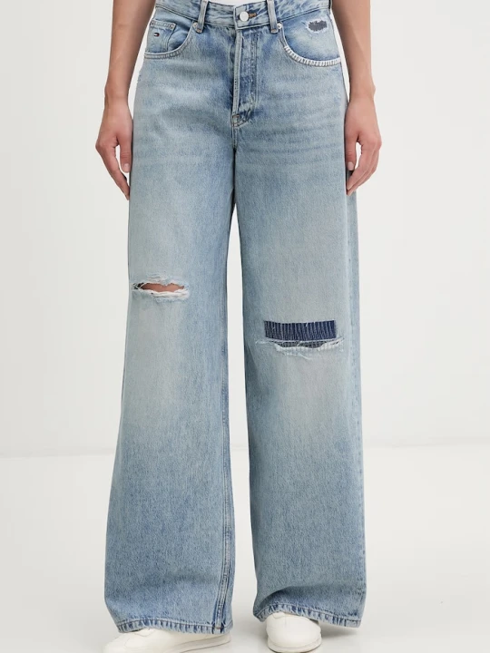Zdjęcie produktu Tommy Jeans jeansy loose damskie niebieski