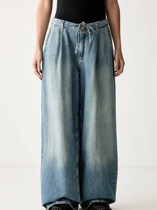 Zdjęcie produktu Tommy Jeans jeansy loose damskie niebieski