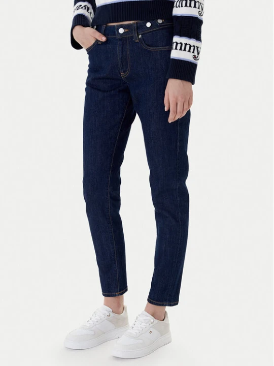 Zdjęcie produktu Tommy Jeans Jeansy Lucy DW0DW22432 Granatowy Slim Fit