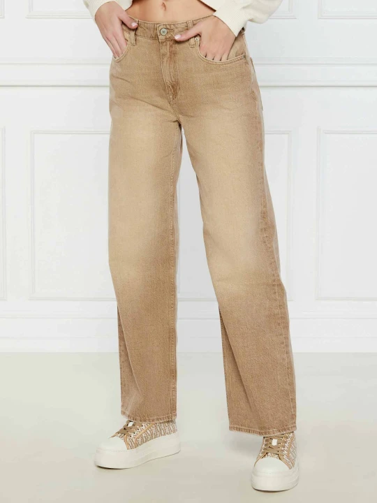 Zdjęcie produktu Tommy Jeans Jeansy MIA BI9009 | Relaxed fit brązowy