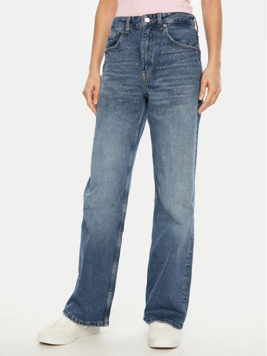Zdjęcie produktu Tommy Jeans Jeansy Mia DW0DW20176 Niebieski Straight Fit