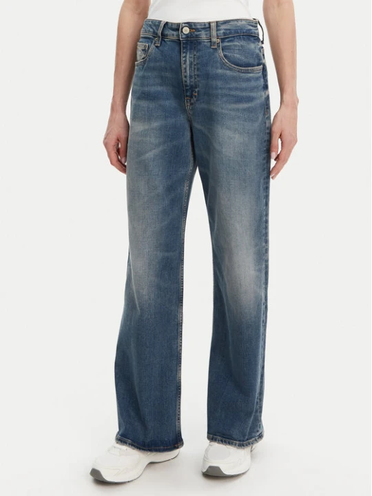 Zdjęcie produktu Tommy Jeans Jeansy Mia DW0DW21280 Granatowy Straight Fit