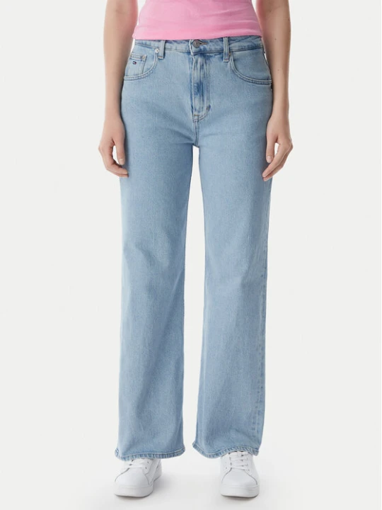 Zdjęcie produktu Tommy Jeans Jeansy Mia DW0DW23112 Niebieski jasny Straight Fit