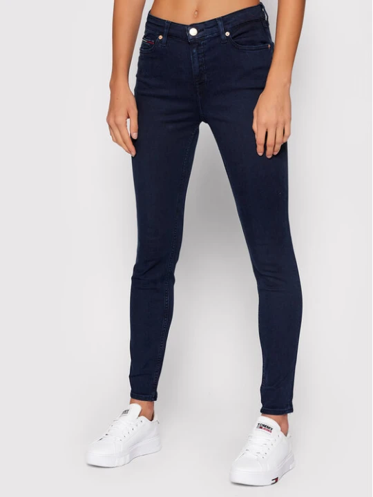Zdjęcie produktu Tommy Jeans Jeansy Nora DW0DW09209 Granatowy Skinny Fit
