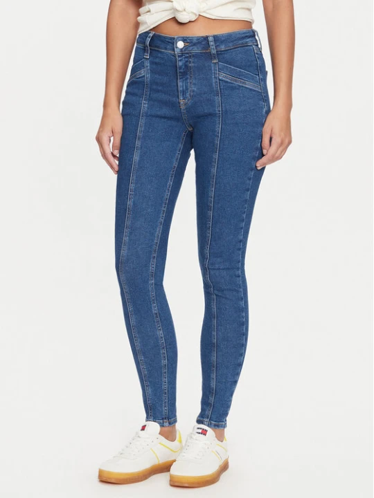 Zdjęcie produktu Tommy Jeans Jeansy Nora DW0DW19667 Niebieski Skinny Fit
