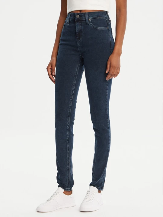 Zdjęcie produktu Tommy Jeans Jeansy Nora DW0DW20221 Granatowy Skinny Fit