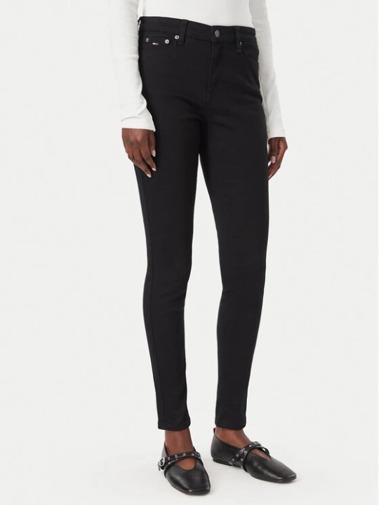 Zdjęcie produktu Tommy Jeans Jeansy Nora DW0DW23203 Czarny Skinny Fit