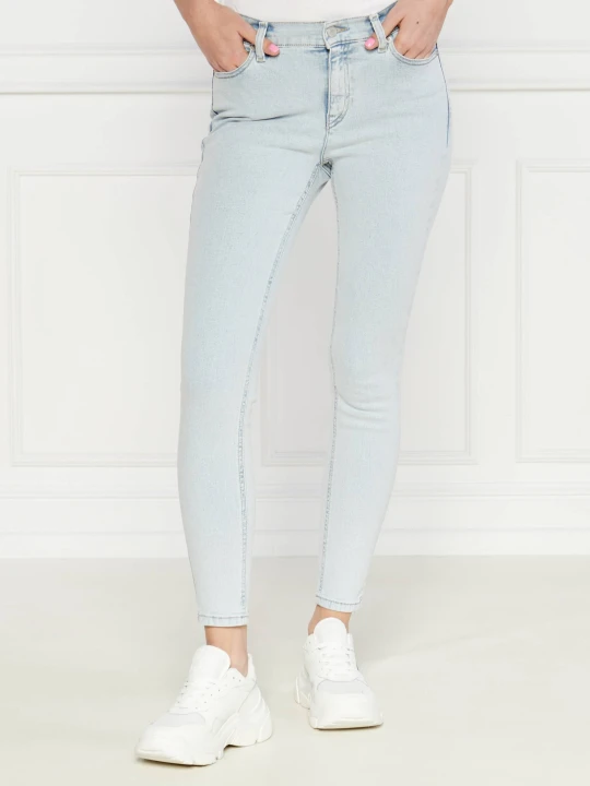 Zdjęcie produktu Tommy Jeans Jeansy NORA MR | Skinny fit błękitny