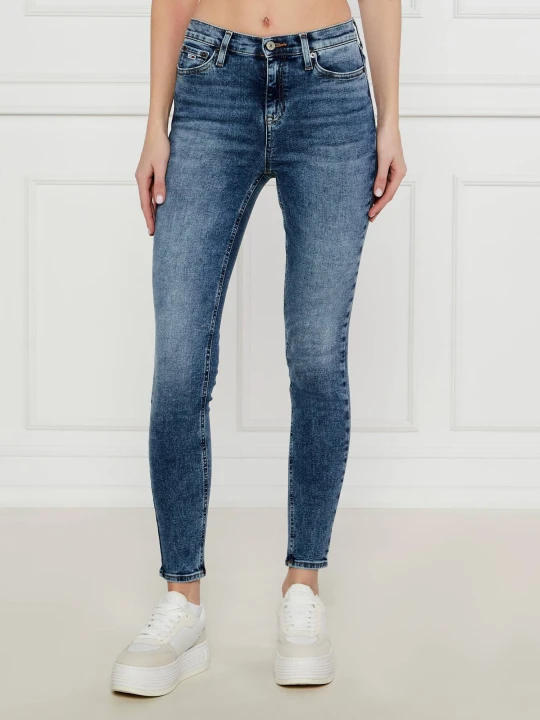 Zdjęcie produktu Tommy Jeans Jeansy NORA | Skinny fit | mid waist granatowy