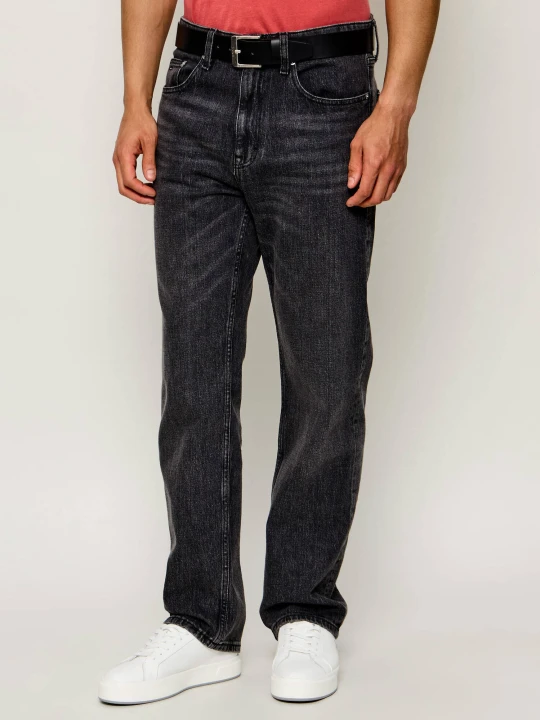 Zdjęcie produktu Tommy Jeans Jeansy Otis BI0187 | Regular Fit czarny