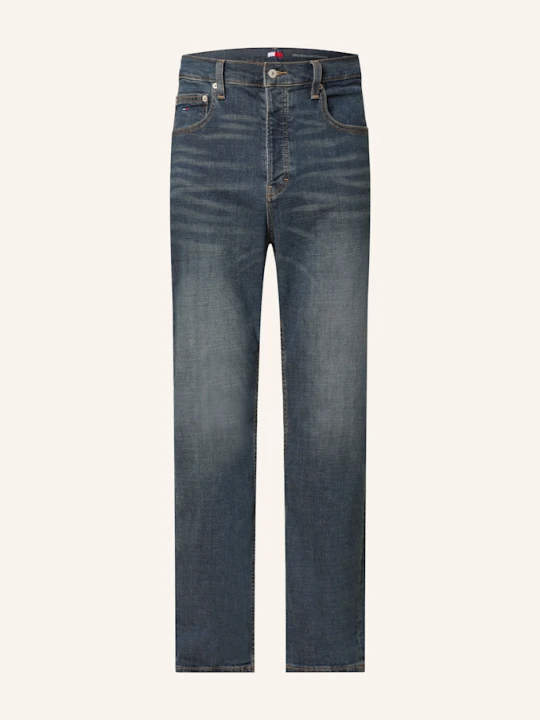 Zdjęcie produktu Tommy Jeans Jeansy Otis Regular Straight Fit schwarz 1BK Denim Dark