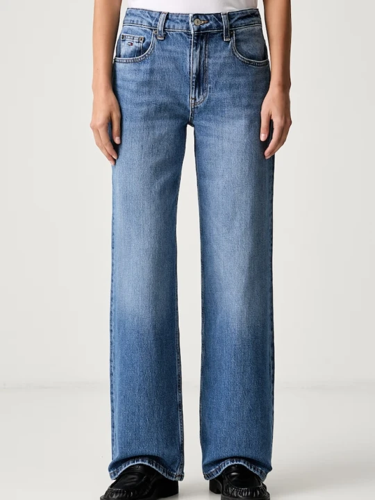 Zdjęcie produktu Tommy Jeans jeansy relaxed fit damskie niebieski