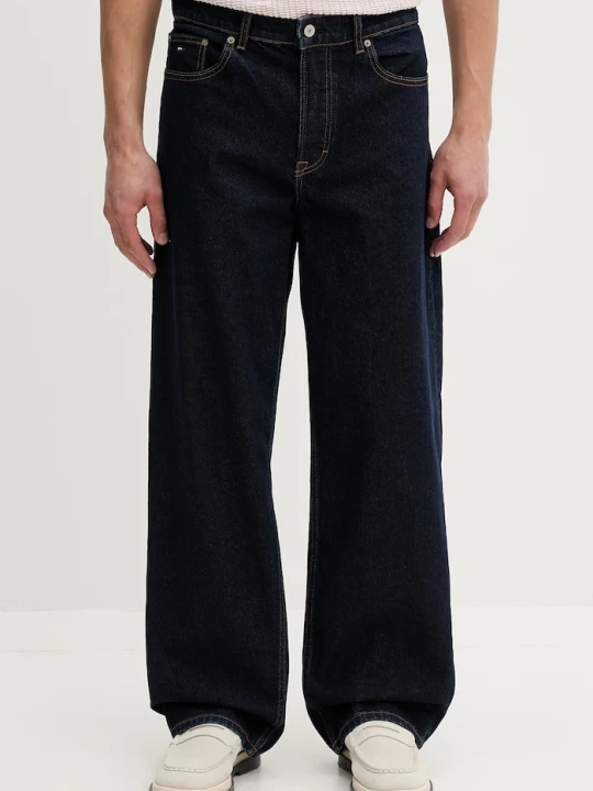 Zdjęcie produktu Tommy Jeans jeansy relaxed fit męskie granatowy