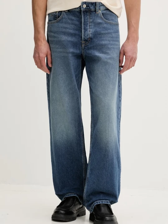 Zdjęcie produktu Tommy Jeans jeansy relaxed fit męskie niebieski
