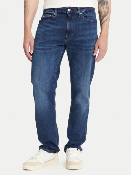 Zdjęcie produktu Tommy Jeans Jeansy Ryan DM0DM21892 Granatowy Straight Fit