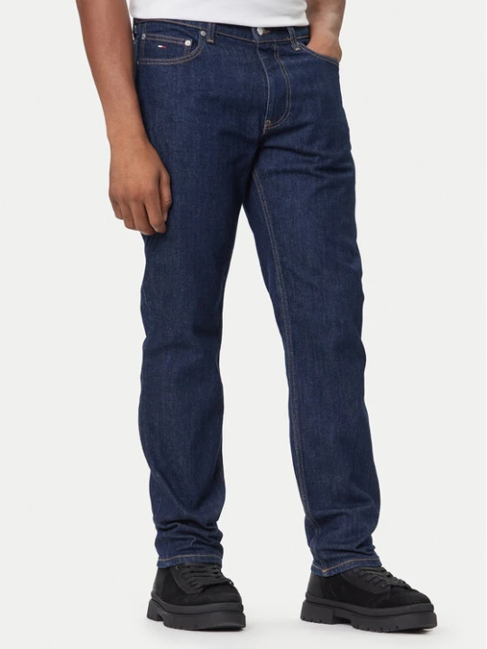 Zdjęcie produktu Tommy Jeans Jeansy Ryan DM0DM22187 Granatowy Slim Fit