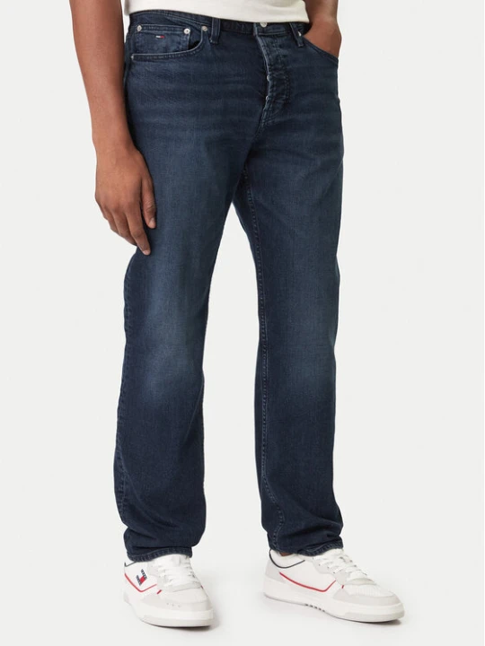 Zdjęcie produktu Tommy Jeans Jeansy Ryan DM0DM22588 Fioletowy Slim Fit