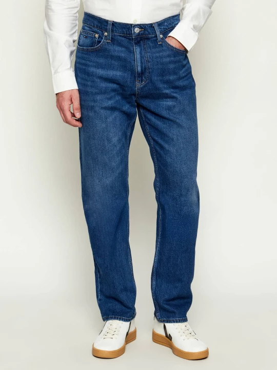 Zdjęcie produktu Tommy Jeans Jeansy Ryan | Regular Fit granatowy
