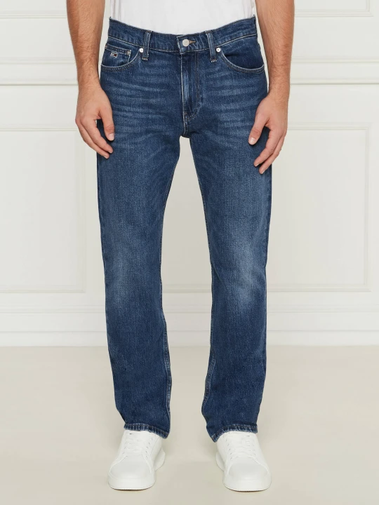 Zdjęcie produktu Tommy Jeans Jeansy Ryan | Regular Fit granatowy