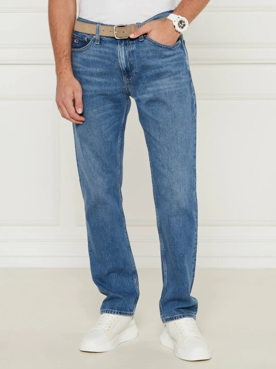 Zdjęcie produktu Tommy Jeans Jeansy Ryan | Slim Fit niebieski