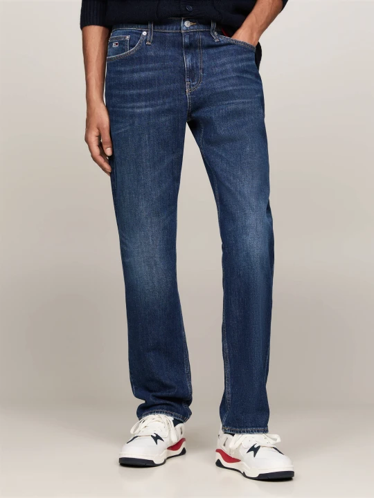 Zdjęcie produktu Tommy Jeans Jeansy Ryan | Slim Fit granatowy