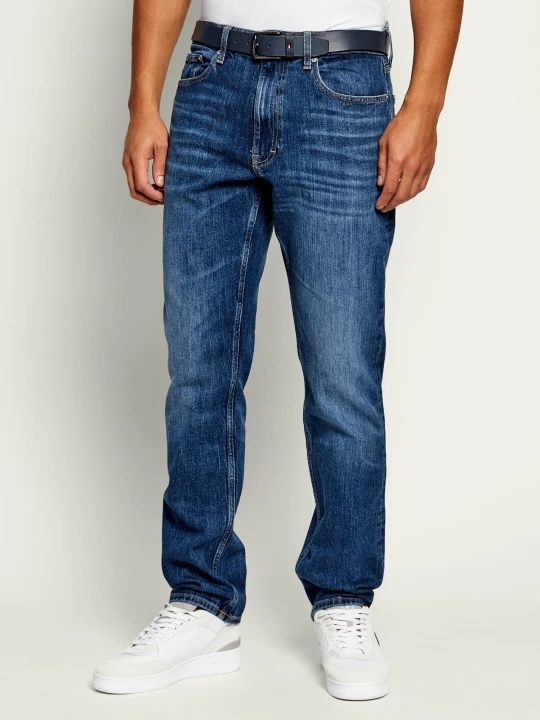 Zdjęcie produktu Tommy Jeans Jeansy Ryan | Slim Fit granatowy