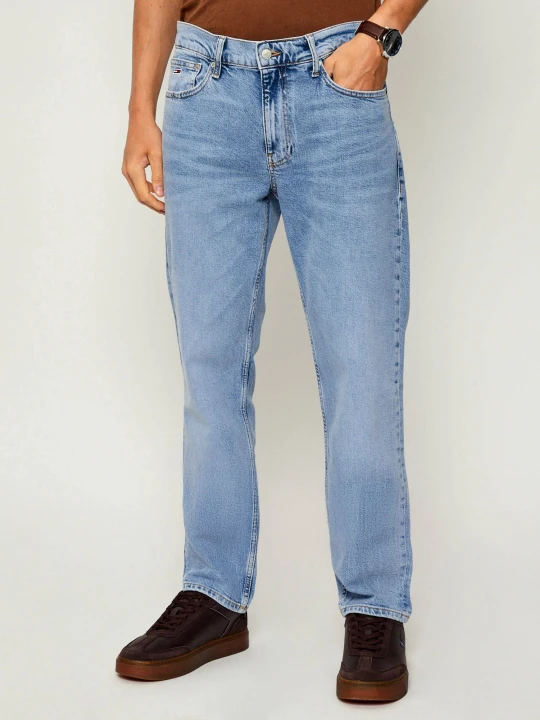 Zdjęcie produktu Tommy Jeans Jeansy Ryan | Straight fit niebieski