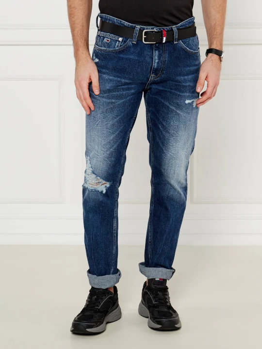 Zdjęcie produktu Tommy Jeans Jeansy SCANTON CH7154 | Slim Fit granatowy