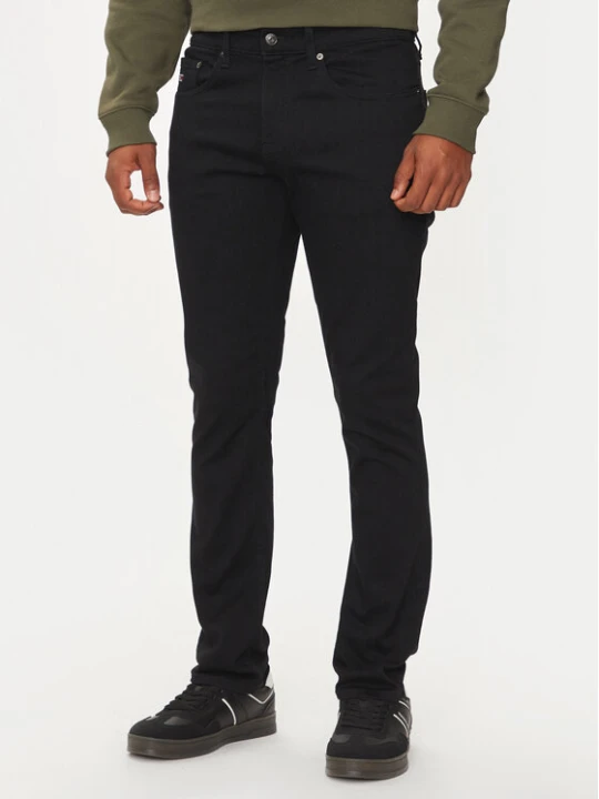 Zdjęcie produktu Tommy Jeans Jeansy Scanton DM0DM20707 Czarny Slim Fit