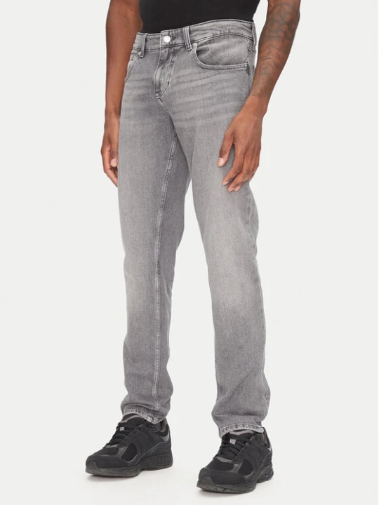 Zdjęcie produktu Tommy Jeans Jeansy Scanton DM0DM21379 Szary Slim Fit