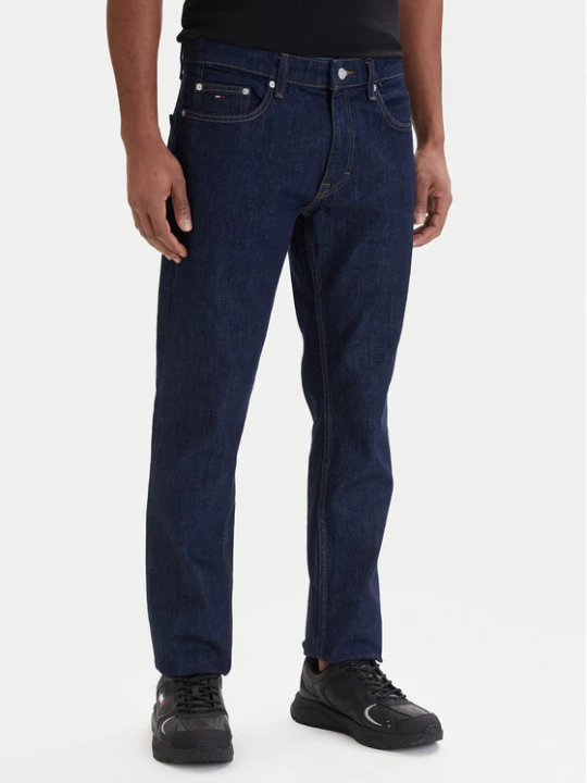 Zdjęcie produktu Tommy Jeans Jeansy Scanton DM0DM23063 Granatowy Slim Fit
