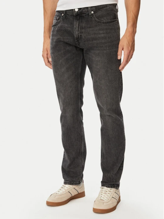 Zdjęcie produktu Tommy Jeans Jeansy Scanton DM0DM23341 Szary ciemny Slim Fit