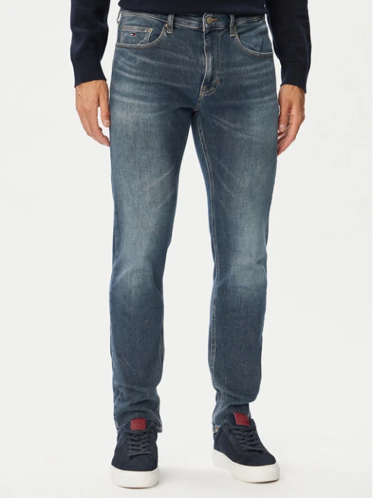 Zdjęcie produktu Tommy Jeans Jeansy Scanton DM0DM233461 Niebieski Slim Fit