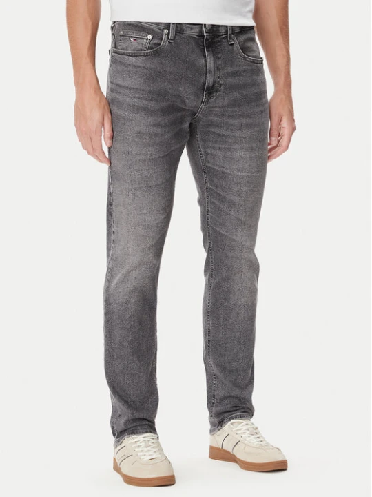 Zdjęcie produktu Tommy Jeans Jeansy Scanton DM0DM23450 Szary Slim Fit
