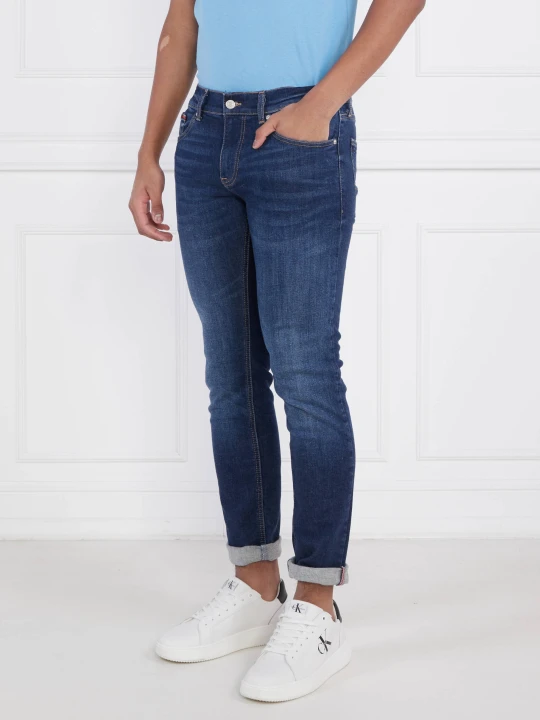 Zdjęcie produktu Tommy Jeans Jeansy SCANTON | Skinny fit granatowy