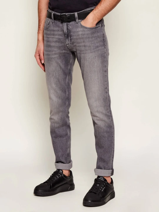 Zdjęcie produktu Tommy Jeans Jeansy SCANTON | Slim Fit szary