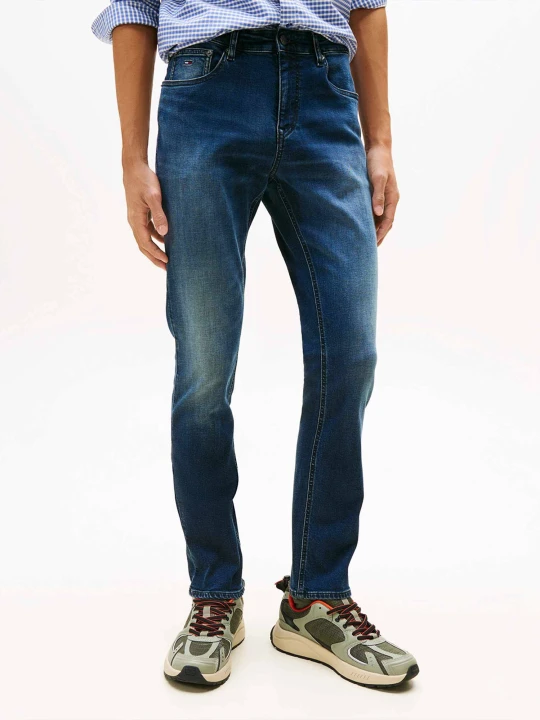 Zdjęcie produktu Tommy Jeans Jeansy Scanton | Slim Fit granatowy