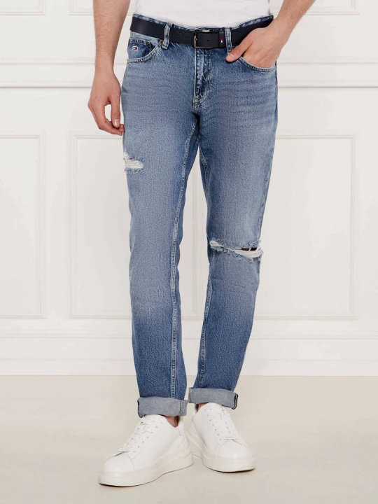 Zdjęcie produktu Tommy Jeans Jeansy Scanton | Slim Fit niebieski