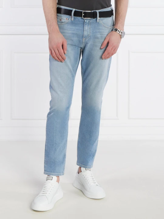 Zdjęcie produktu Tommy Jeans Jeansy Scanton | Slim Fit błękitny