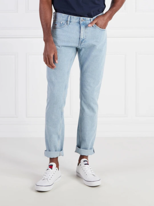 Zdjęcie produktu Tommy Jeans Jeansy Scanton | Slim Fit błękitny