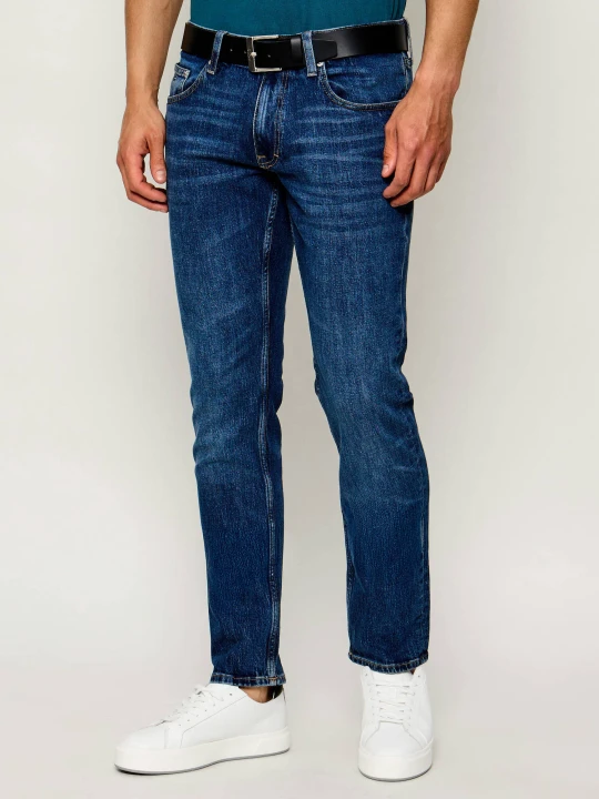 Zdjęcie produktu Tommy Jeans Jeansy Scanton | Slim Fit granatowy