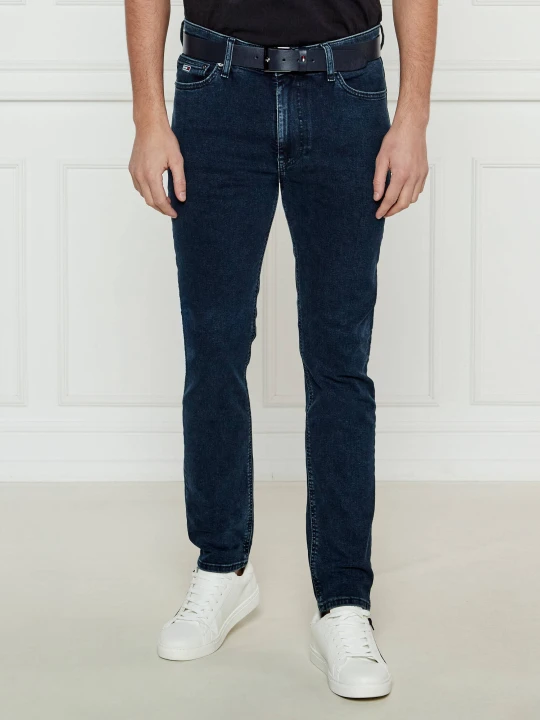 Zdjęcie produktu Tommy Jeans Jeansy Simon | Skinny fit granatowy