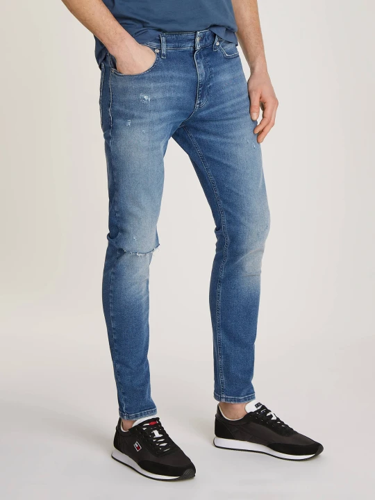 Zdjęcie produktu Tommy Jeans Jeansy Simon | Skinny fit niebieski