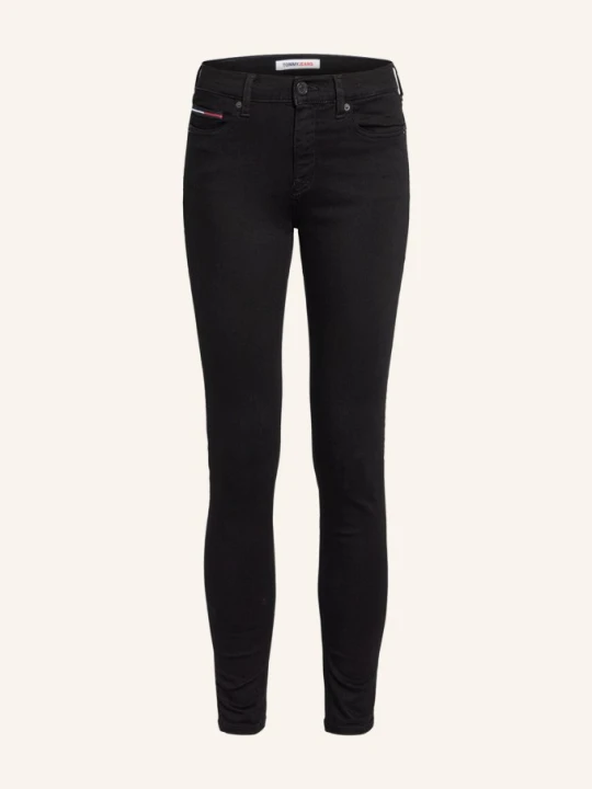 Zdjęcie produktu Tommy Jeans Jeansy Skinny Nora schwarz 1BZ Staten Black Stretch