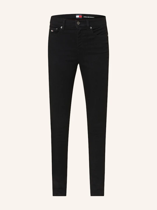 Zdjęcie produktu Tommy Jeans Jeansy Skinny Nora schwarz 1BZ Denim Black