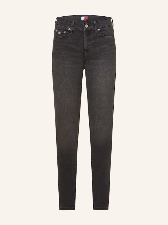 Zdjęcie produktu Tommy Jeans Jeansy Skinny Nora schwarz 1BZ Denim Black