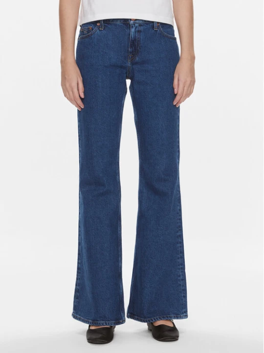 Zdjęcie produktu Tommy Jeans Jeansy Sophie DW0DW17183 Niebieski Flare Fit